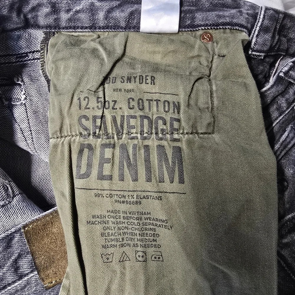 Todd Snyder Selvedge Denim Jeans Men Size 32x30 Grey - Picture 4 of 14